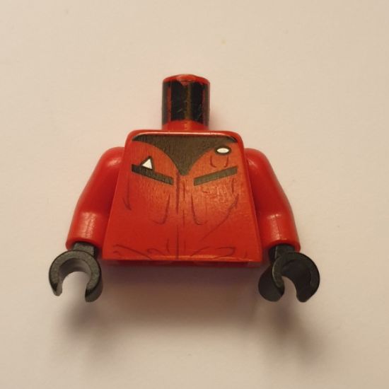 Torso SW T-16 Skyhopper Pilot Pattern / Red Arms / Black Hands
