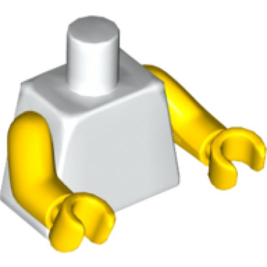 Torso Plain / Yellow Arms / Yellow Hands