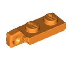 Hinge Plate 1 x 2 Locking with 1 Finger On End with Bottom Groove