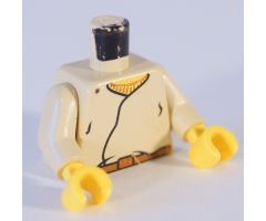 Torso SW Closed Shirt, Brown Belt, Yellow Neck Pattern / Tan Arms / Yellow Hands