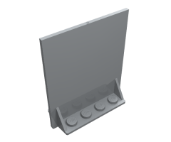 Door 2 x 5 x 5 Swivel, Bracket Base