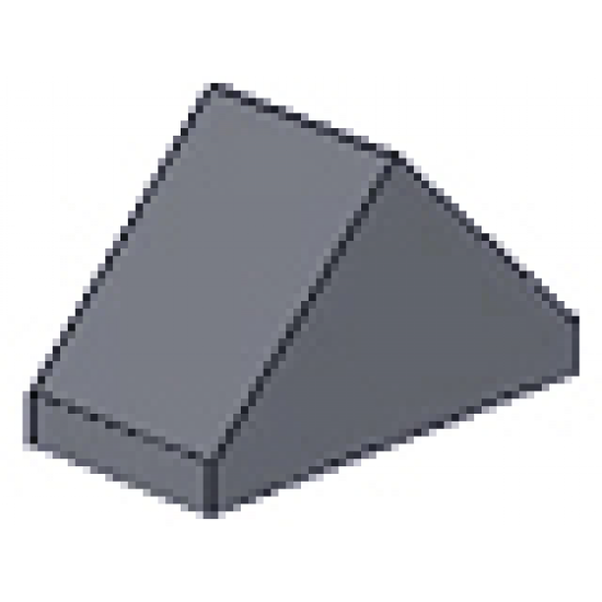 Slope 45 2 x 1 Double (Undetermined Underside Type)
