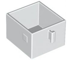 Duplo, Furniture Drawer 2 x 2 with Pull Handle