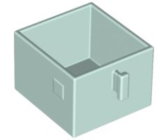 Duplo, Furniture Drawer 2 x 2 with Pull Handle