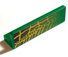 Panel 1 x 4 x 1 with Alligator / Crocodile Skin Pattern, Model Left (Sticker) - Set 6617