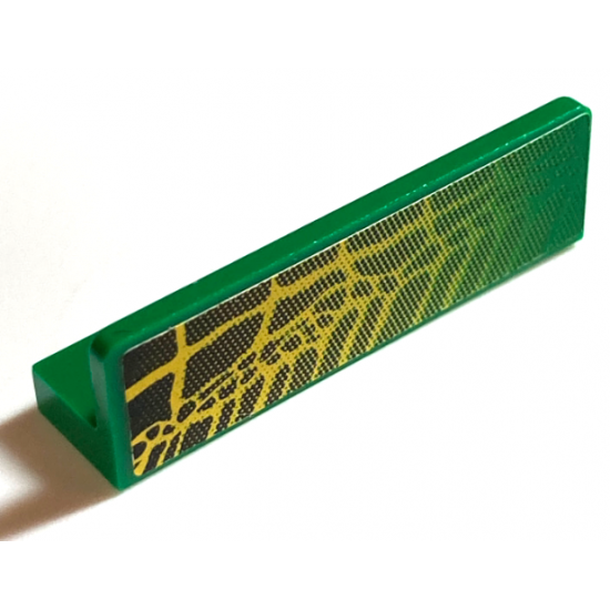 Panel 1 x 4 x 1 with Alligator / Crocodile Skin Pattern, Model Left (Sticker) - Set 6617