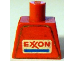 Torso Exxon Logo Pattern (Sticker)