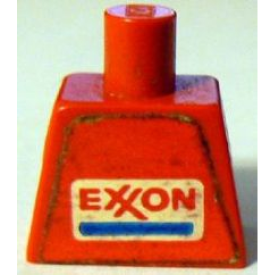 Torso Exxon Logo Pattern (Sticker)
