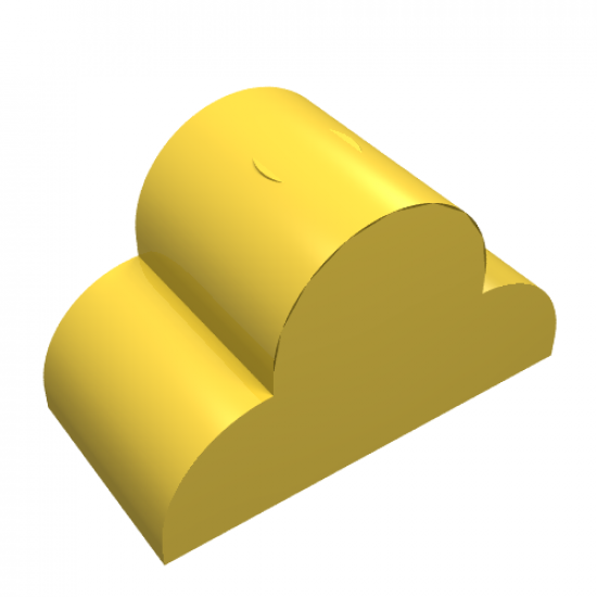 Slope, Curved 4 x 2 x 2 Triple