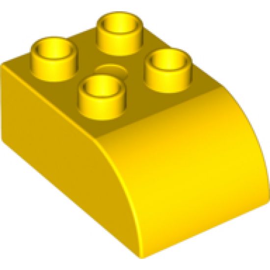 Duplo, Brick 2 x 3 with Curved Top