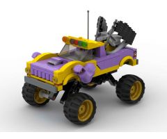 Thanos Monster Truck