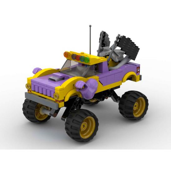 Thanos Monster Truck