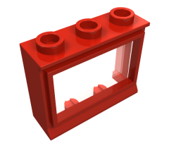 Window 1 x 3 x 2 with Fixed Glass
