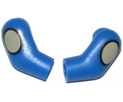 Arm, (Matching Left and Right) Pair with Tan Ovals Pattern