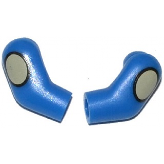 Arm, (Matching Left and Right) Pair with Tan Ovals Pattern