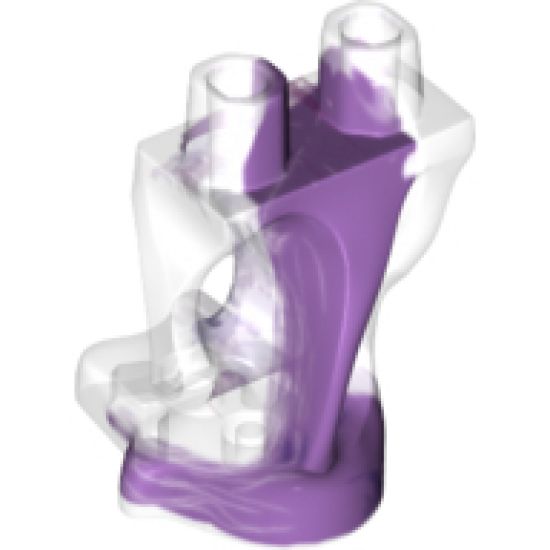 Lower Body, Ghost with Marbled Lavender Pattern