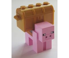 Minecraft Pig, Piggy Bank - Brick Built