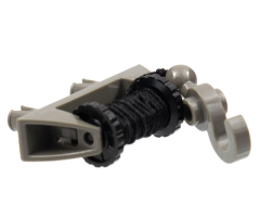 String Reel / Winch 1 x 4 x 2 Complete with String and Dark Gray Hook with Tow Ball