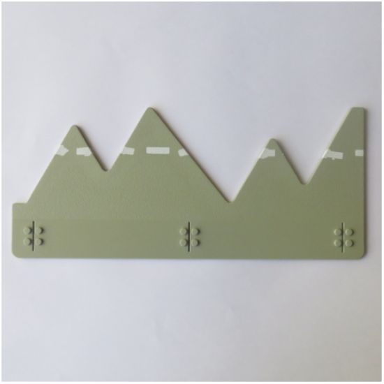 Baseplate, Road 32 x 14 Jagged Edge with Dividing Line Pattern