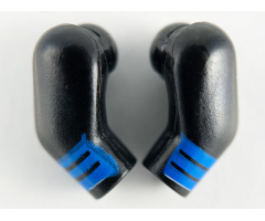 Arm, (Matching Left and Right) Pair with 3 Blue Stripes Pattern