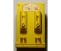 Scala Ice Cream Unit with Ice Cream and Fruit Pattern (Stickers) - Set 3116