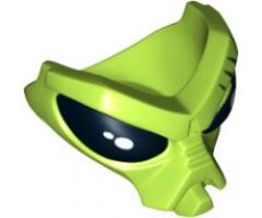 Face, Alien with Black Eyes Pattern (Alien Conquest Commander)