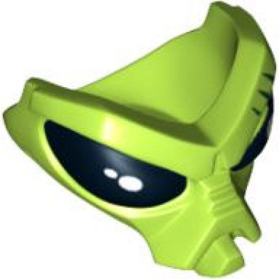 Face, Alien with Black Eyes Pattern (Alien Conquest Commander)
