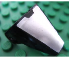 Technic Throwbot Visor with Silver Pattern (Sticker) - Set 8007