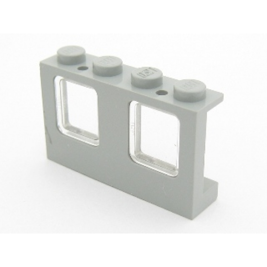 Window 1 x 4 x 2 Plane with Trans-Clear Glass