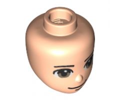 Mini Doll, Head Friends Male with Light Brown Eyes, Closed Grin Pattern