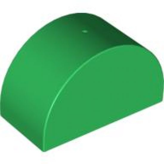 Duplo, Brick 2 x 4 x 2 Curved Top