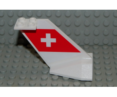 Tail Wedge with SWISS Air Logo Pattern on Both Sides (Stickers) - Set 4032-8