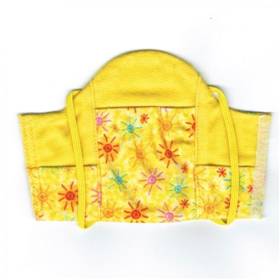 Scala Cloth Baby Carrier with Handles and Pouches, Starburst Pattern