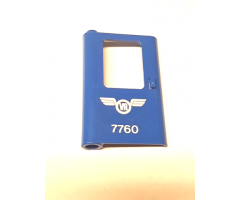 Door 1 x 4 x 5 Train Left with Finnish Train Logo and '7760' Pattern (Sticker) - Set 7760