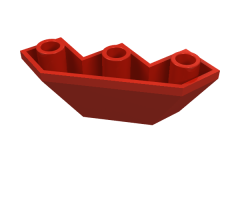 Brick, Modified Facet 3 x 3 x 2 Bottom