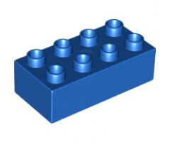 Duplo, Brick 2 x 4 with 'LIFT' and Red Arrow Pattern