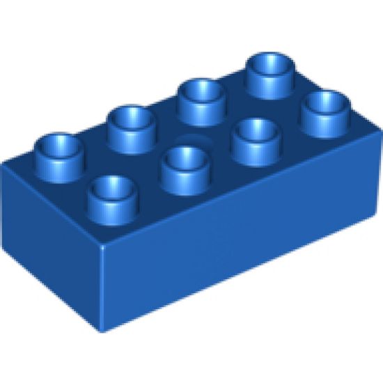Duplo, Brick 2 x 4 with 'LIFT' and Red Arrow Pattern