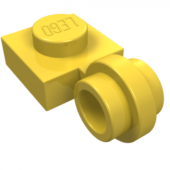 Plate, Modified 1 x 1 with Light Attachment - Thin Ring