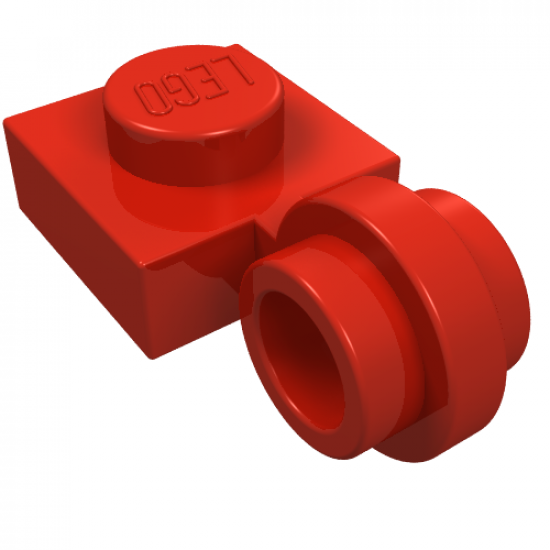 Plate, Modified 1 x 1 with Light Attachment - Thin Ring