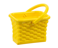 Scala Utensil Wicker Basket with Same Color Scala Handle for Basket / Bucket (33081 / bb972)