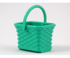 Scala Utensil Wicker Basket with Same Color Scala Handle for Basket / Bucket (33081 / bb972)