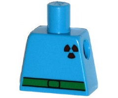 Torso Simpsons Green Belt and Purple Radioactivity Warning Pattern