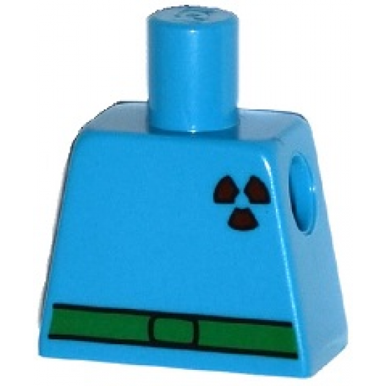 Torso Simpsons Green Belt and Purple Radioactivity Warning Pattern
