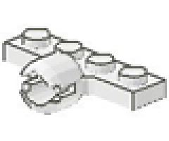 Plate, Modified 1 x 4 with Tow Ball Socket (Undetermined Socket Type)