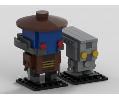 Star Wars Cad Bane and TODO-360 Brickheadz