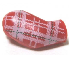 Arm, Right with Plaid Shirt Pattern
