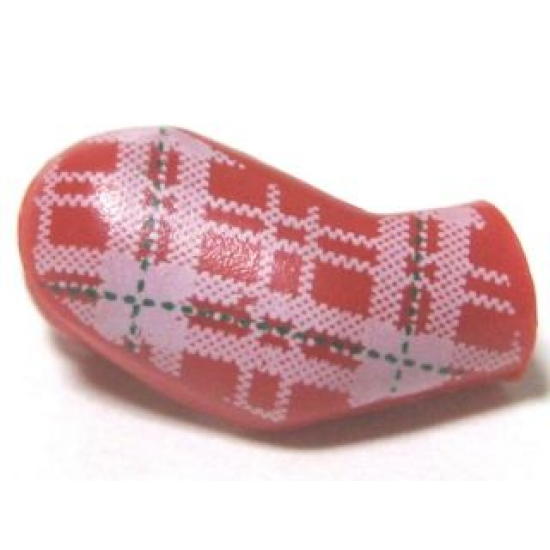 Arm, Right with Plaid Shirt Pattern