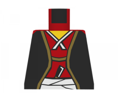 Torso Castle Ninja Samurai Robe, Sash and Dagger Pattern (Shogun)