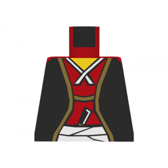 Torso Castle Ninja Samurai Robe, Sash and Dagger Pattern (Shogun)