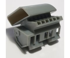 Technic Engine Tuneable, Block with Trapezoidal Air Scoop (for part 2133)